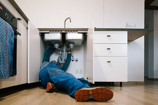 Professional Leak Detection technician working in Corcoran, MN
